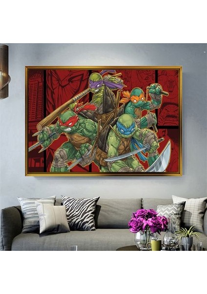 Altın Çerçeveli Tablo VS506