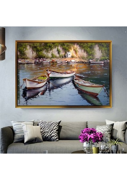 Altın Çerçeveli Tablo VS362