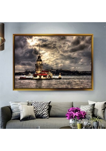 Altın Çerçeveli Tablo VS1614