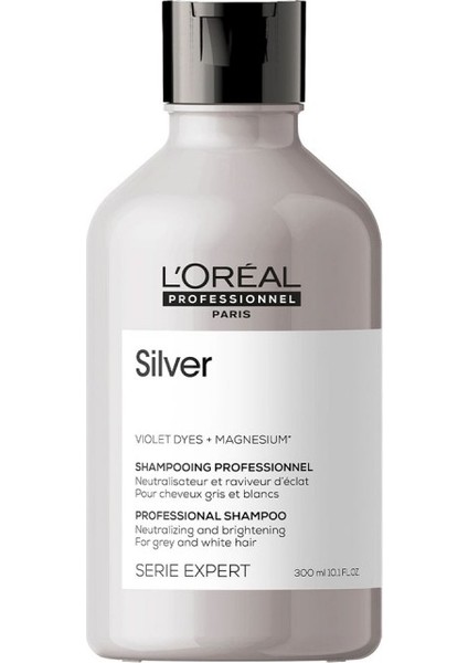 Silver Gri ve Beyaz Saçlar Için Parlaklık Veren Şampuan 300ML