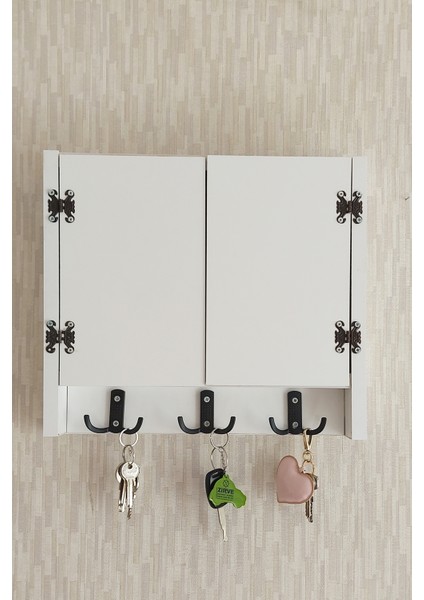 35 x 40 cm Düz Desenli Beyaz Geniş Dekoratif Sigorta Saklama Kutusu! Anahtarlıklı Sigorta Kutusu! Elektrik Pano Düzenleyici! fiyatları