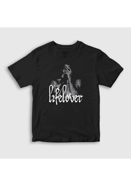 Çocuk Siyah Kim Carlsson Metal Lifelover T-Shirt