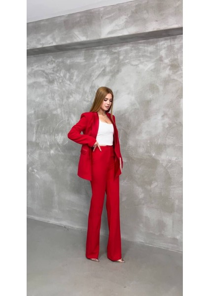 Blazer Ceket Pantolon Takım Çift Cepli modelleri