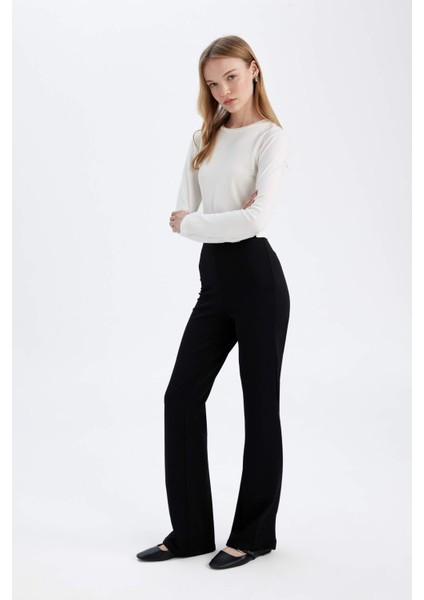 Flare Fit Casual Basic Pantolon D8096AX24AU
