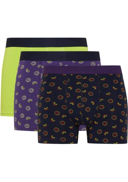 Regular Fit 3'lü Boxer D2327AX24AU