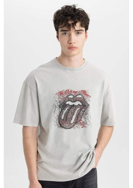 Rolling Stones Comfort Regular Fit Rahat Kalıp Bisiklet Yaka Kısa Kollu Tişört B5524AX24SP
