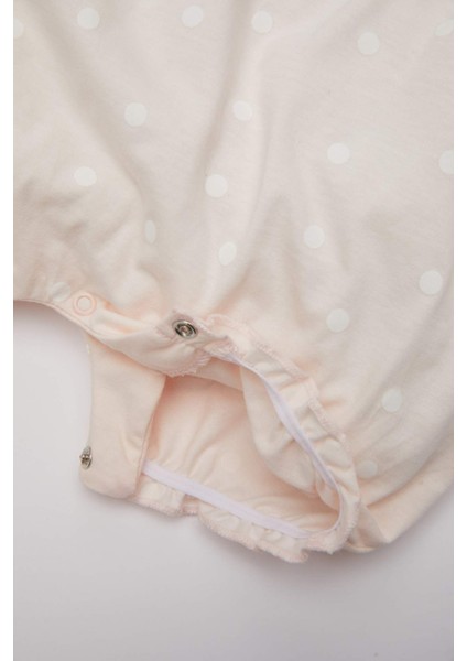 Kız Bebek Yeni Doğan Puantiye Penye Kolsuz Tulum C4369A524SM fırsatları