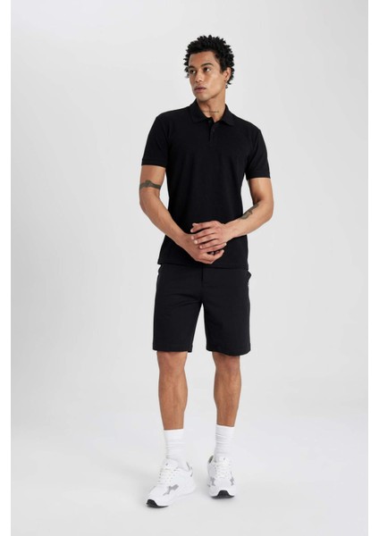 Fit Standart Fit Sporcu Kısa Paça Şort B1170AX24SP