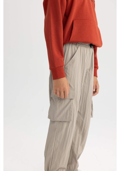 Erkek Çocuk Kargo Jogger Paça Paraşüt Pantolon B2589A823AU indirimleri