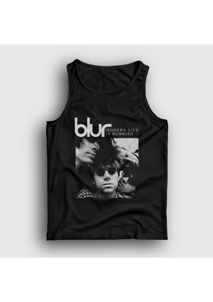 Unisex Siyah Rubbish Blur Atlet