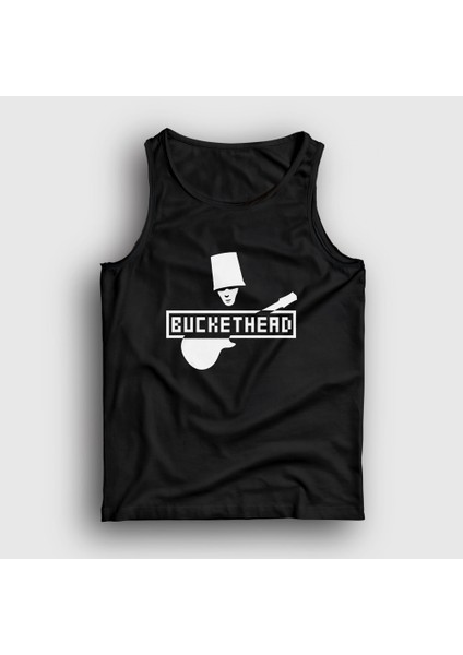 Unisex Siyah Logo Buckethead Atlet