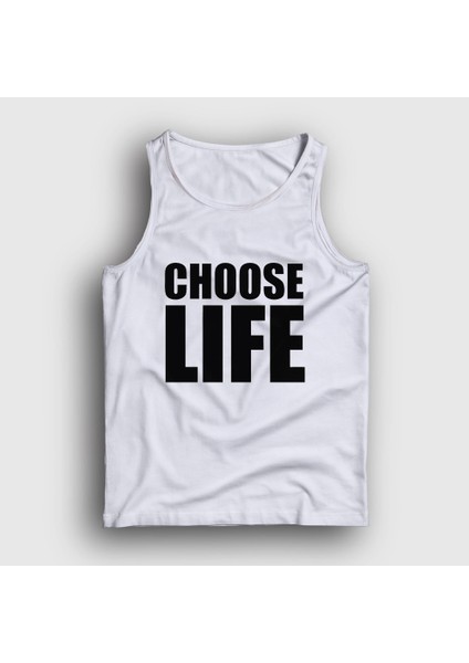 Unisex Beyaz Wham Choose Life George Michael Atlet