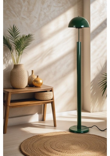 Noa Mushroom Lambader Modern Dekoratif Metal Oturma Odası Çalışma Odası Zemin Lambası
