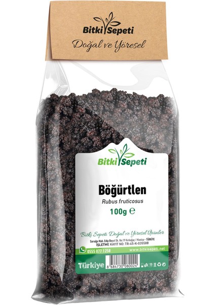 Yabani Böğürtlen Dikenli 100 gr