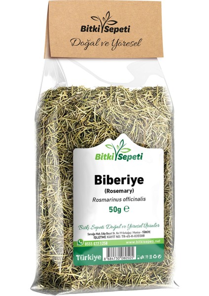 Biberiye Yaprağı 50 gr