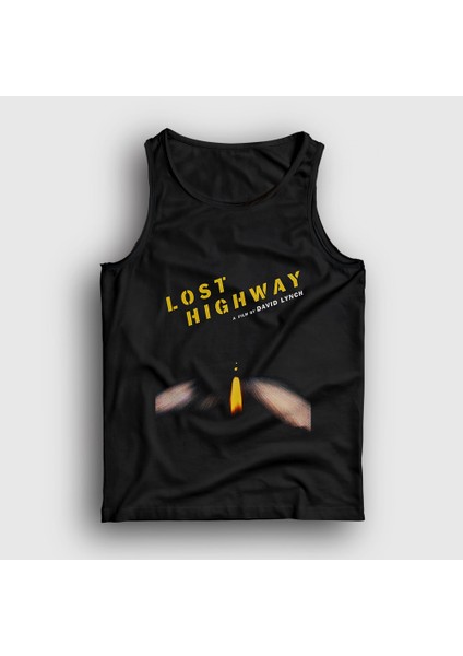 Unisex Siyah Poster David Lynch Lost Highway Atlet