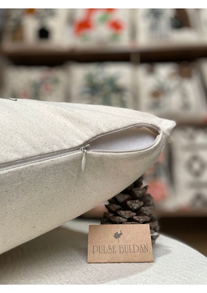 Marin Grubu 2’li Punch Nakışlı Yastık Kılıfı Pamuk Kırlent fiyatları