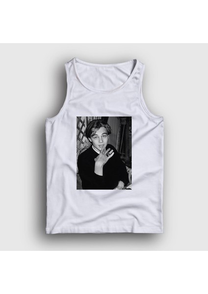 Unisex Beyaz Young Leonardo Dicaprio Atlet