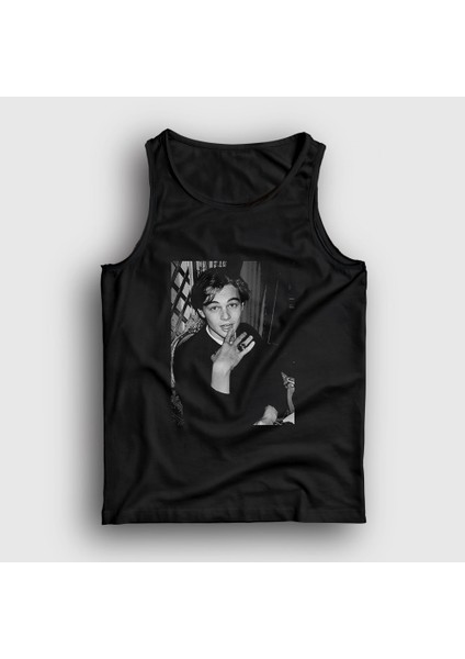 Unisex Siyah Young Leonardo Dicaprio Atlet