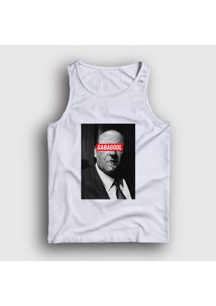 Unisex Beyaz Gabagool Tony Soprano Sopranos Atlet