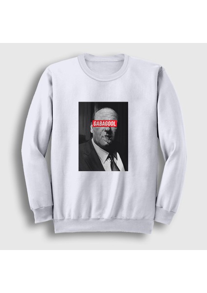 Unisex Beyaz Gabagool Tony Soprano Sopranos Sweatshirt