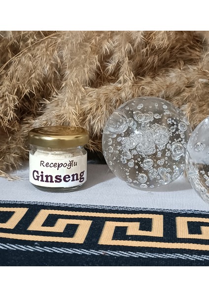 Ginseng Kökü Tozu Öğütülmüş Kırmızı Kore Ginsengi Saf Ginseng Panax 30 gr
