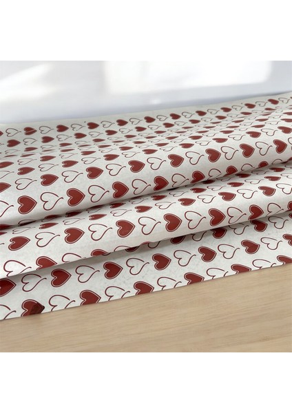 Kalp Baskılı Beyaz Pelur /kalpli Pelur Kağıdı / 40 Gr. Beyaz Pelur Kağıt / 55X70 cm 10 Adet / modelleri