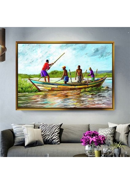 Altın Çerçeveli Tablo BN588
