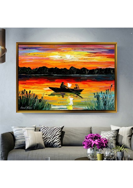 Altın Çerçeveli Tablo BN65