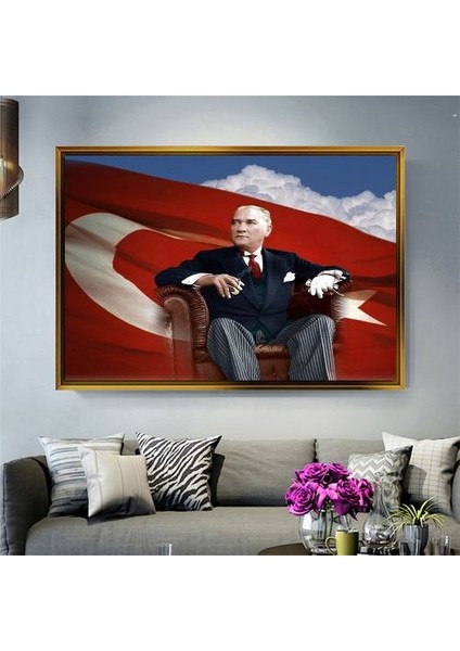 Altın Çerçeveli Tablo BN897