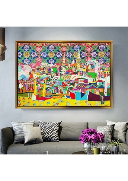 Altın Çerçeveli Tablo BN1866