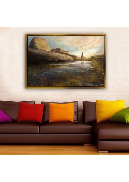 Altın Çerçeveli Tablo BN2079