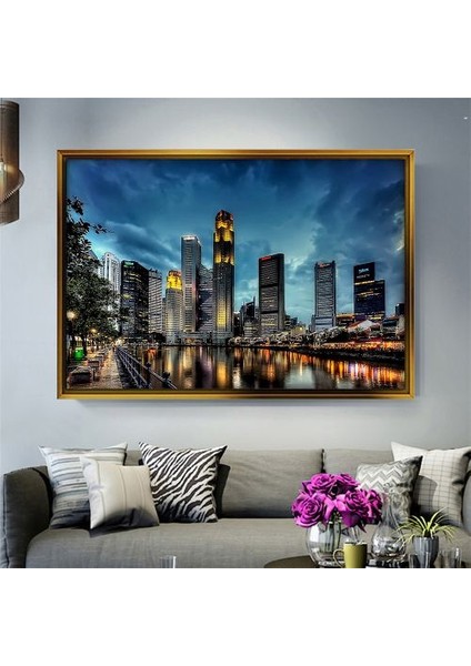 Altın Çerçeveli Tablo BN1089