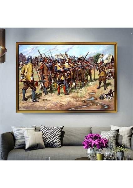 Altın Çerçeveli Tablo BN1560