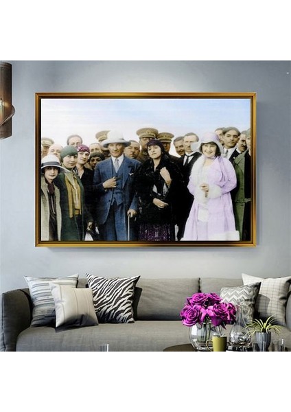 Altın Çerçeveli Tablo BN1565