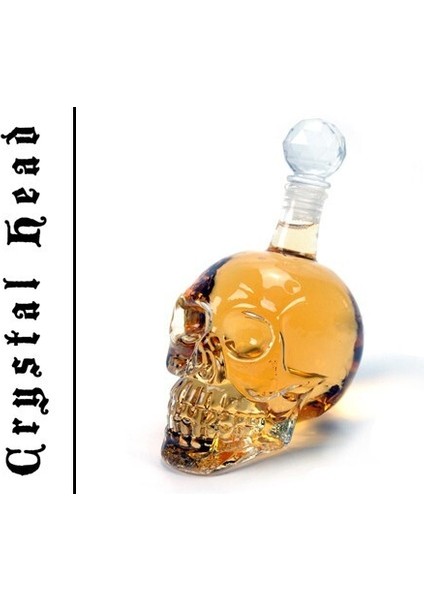 Crystal Head Kuru Kafa Cam Şişe 350 ml