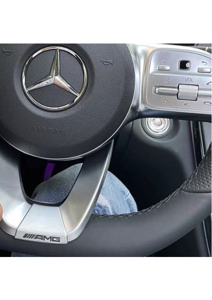 MERCEDES-BENZ Direksiyon Amg Yazı Sticker Amg Yapıştırma Kendinden Yapışkanlı fiyatları