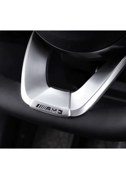 MERCEDES-BENZ Direksiyon Amg Yazı Sticker Amg Yapıştırma Kendinden Yapışkanlı fırsatları