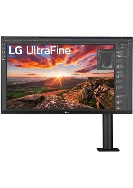 31.5" IPS 32UN880P-B 5ms 60HZ Hdmı-Dp Usbc Pıvot Multımedya Monitör 3840X2160