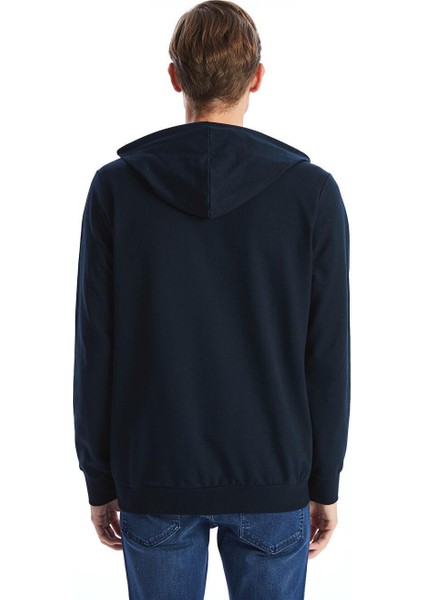 Lcwaıkıkı Basic Kapüşonlu Uzun Kollu Erkek Fermuarlı Sweatshirt fırsatları