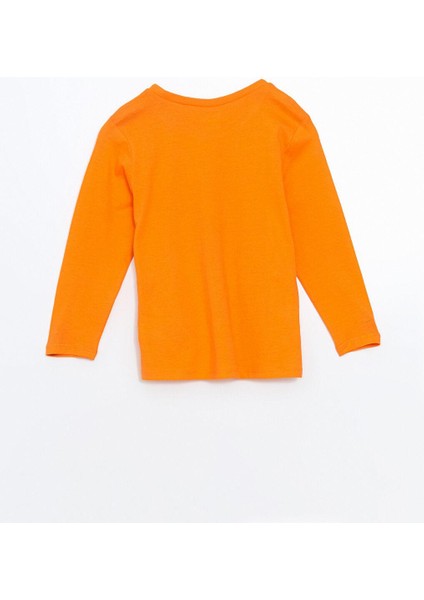 Lcw Kids Bisiklet Yaka Erkek Çocuk Pijama Takımı
