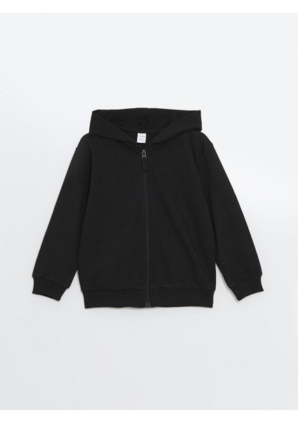 Lcw Kids Kapüşonlu Erkek Çocuk Fermuarlı Sweatshirt