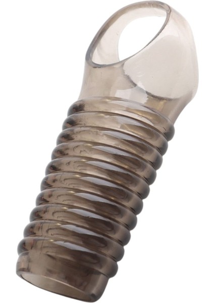 Tırtıklı Penis Kılıfı G Noktası Uyarıcı Penis Halkası Kılıf Kıvrımlı  Oyuncağı