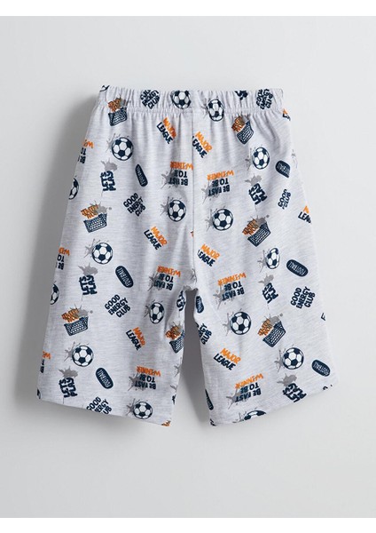Lcw Kids Beli Lastikli Erkek Çocuk Pijama Şort 2'li