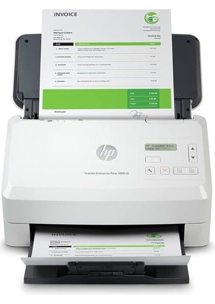 A4 Scanjet Enterprise Flow 5000 S5 6FW09A 40PPM Döküman Tarayıcı