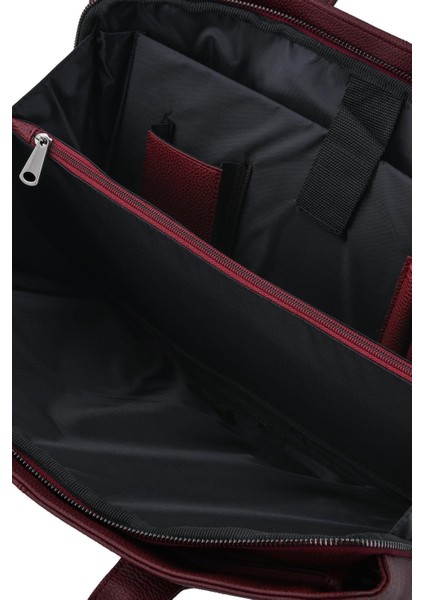 Evrak Çantası Laptop Bölmeli Taba