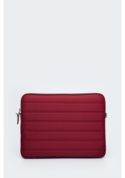 Su Geçirmez Kumaş Laptop Kılıfı 15.6" ve 16" Inç Bordo
