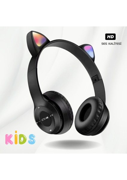 P47M Rgb Çocuk Kablosuz Bluetooth Kulaklık