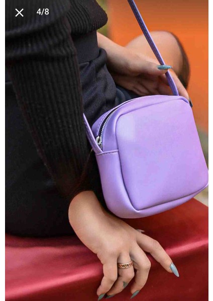 Tarz Colorshere Askılı Lila Mor Urban Omuz Çantası fiyatları