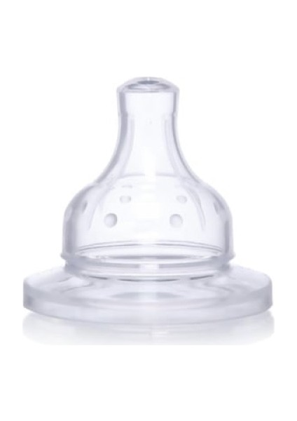 Silikon Geniş Ağız Biberon Emziği Silikon Biberon Ucu No 3